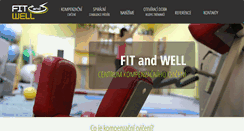 Desktop Screenshot of fitandwell.cz